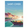 Affiche Saint-Omer SNCF Hauts-de-France La Boutique TER