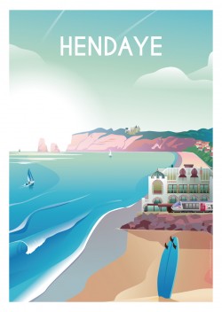 Affiche Hendaye