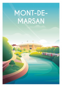 Affiche Mont-de-Marsan