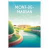 Affiche Mont-de-Marsan SNCF Nouvelle-Aquitaine La Boutique TER