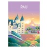 Affiche Pau SNCF Nouvelle-Aquitaine La Boutique TER