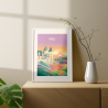 Affiche Pau SNCF Nouvelle-Aquitaine La Boutique TER