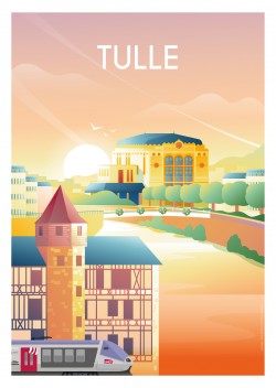 Affiche Tulle