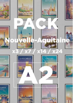 Pack Affiches A2...
