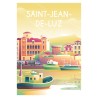 Affiche Saint-Jean-de-Luz SNCF Nouvelle-Aquitaine La Boutique TER