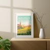 Affiche Saint-Émilion SNCF Nouvelle-Aquitaine La Boutique TER