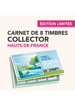 Carnet collector 8 timbres...