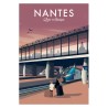 Affiche de Nantes SNCF Pays de la Loire La Boutique TER