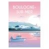 Affiche Boulogne-Sur-Mer SNCF Hauts-de-France La Boutique TER